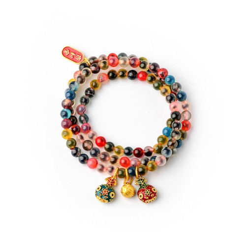 Candy Agate Gold Beast Strength Bracelet Candy Agate Gold Beast Strength Bracelet