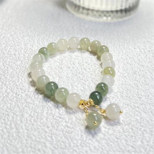 Gradient Jade Abundance Luck Charm Bracelet Gradient Jade Abundance Luck Charm Bracelet
