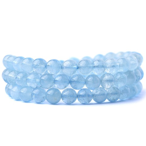 Natural Aquamarine Peace Healing Bracelet