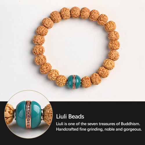 Rudraksha Bodhi Seed Wealth Auspiciousness Bracelet Rudraksha Bodhi Seed Wealth Auspiciousness Bracelet