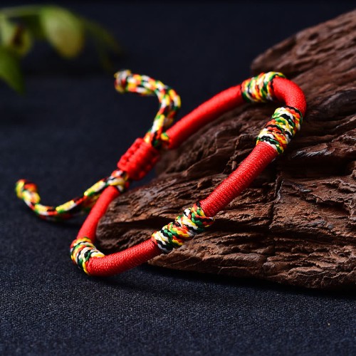 Tibetan King Kong Knot Lucky Protection Bracelet