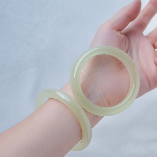 Afghanistan Jade Abundance Cuff Bracelet Afghanistan Jade Abundance Cuff Bracelet