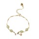 Gold Plated Hetian Jade Golden Rose Luck Bracelet Gold Plated Hetian Jade Golden Rose Luck Bracelet