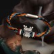 Sterling Silver Dragon Zodiac Protection Bracelet