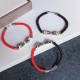925 Silver PiXiu Prosperity Braided String Bracelet 925 Silver PiXiu Prosperity Braided String Bracelet