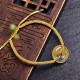 Citrine Peace Buckle Happiness Braided Bracelet Citrine Peace Buckle Happiness Braided Bracelet
