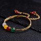 Colorful Agate Five Elements String Bracelet Colorful Agate Five Elements String Bracelet