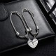 Mother Daughter 2pcs Heart Bracelets Mother Daughter 2pcs Heart Bracelets