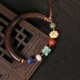 Agarwood Hetian Jade Crystal Strength Bracelet Agarwood Hetian Jade Crystal Strength Bracelet