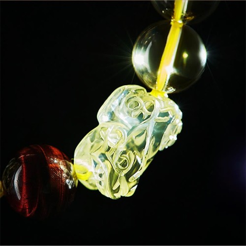 Citrine PiXiu Tiger Eye Prosperity Protection Bracelet Citrine PiXiu Tiger Eye Prosperity Protection Bracelet