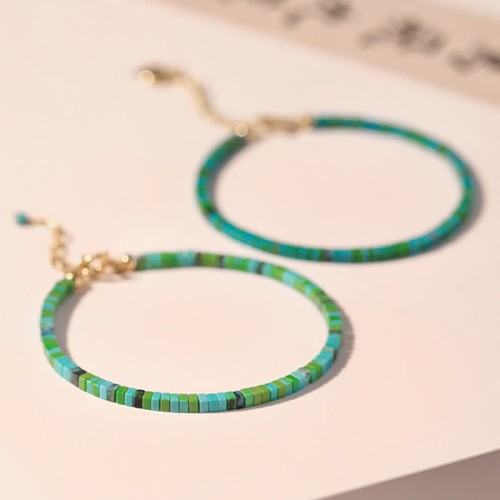Turquoise Friendship Strength Chain Bracelet Turquoise Friendship Strength Chain Bracelet