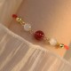 Red Agate Cat Eye Confidence Bracelet Red Agate Cat Eye Confidence Bracelet