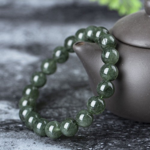 Natural Green Crystal Wealth Bracelet Natural Green Crystal Wealth Bracelet