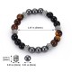 Tiger Eye Hematite Good Luck Bracelet