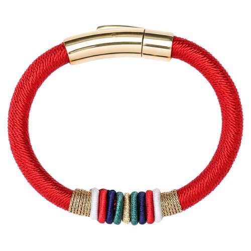 Tibetan Handmade King Kong Knot Five Elements Luck Bracelet Tibetan Handmade King Kong Knot Five Elements Luck Bracelet