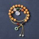 Chalcedony Peace Buckle Soothing Double Wrap Bracelet
