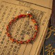 "May You Be Good Fortune" Multicolored Bracelet "May You Be Good Fortune" Multicolored Bracelet