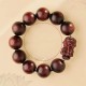 Small Leaf Red Sandalwood PiXiu Bracelet Small Leaf Red Sandalwood PiXiu Bracelet