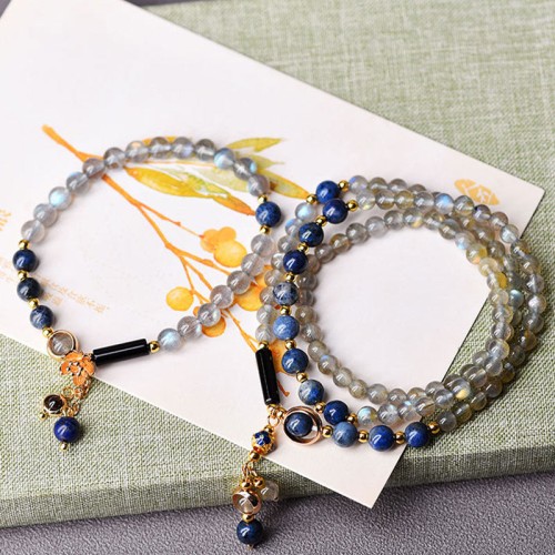 Moonstone Lazurite Healing Bracelet Moonstone Lazurite Healing Bracelet