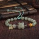 Chinese Zodiac Tiger Jade Blessing Bracelet