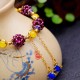 Tibetan Garnet Calm Bracelet Tibetan Garnet Calm Bracelet