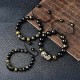 Gold Sheen Obsidian PiXiu Wealth Bracelet Gold Sheen Obsidian PiXiu Wealth Bracelet