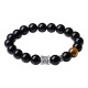 999 Silver Black Obsidian Tiger Eye Om Mani Padme Hum Bracelet 999 Silver Black Obsidian Tiger Eye Om Mani Padme Hum Bracelet
