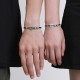 Green Aventurine White Jade Couple Bracelet