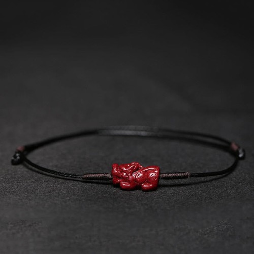 Handmade Plum Blossom PiXiu Lotus Koi Fish Bracelet Handmade Plum Blossom PiXiu Lotus Koi Fish Bracelet