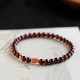 999 Gold Koi Fish Garnet Protection Bracelet 999 Gold Koi Fish Garnet Protection Bracelet