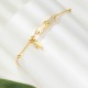 925 Silver White Jade Bamboo Leaf Zircon Bracelet 925 Silver White Jade Bamboo Leaf Zircon Bracelet