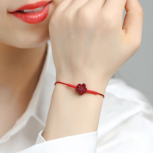 Handmade Plum Blossom PiXiu Lotus Koi Fish Bracelet Handmade Plum Blossom PiXiu Lotus Koi Fish Bracelet