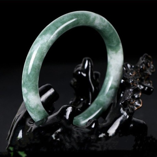 Natural Jade Luck Abundance Bangle Natural Jade Luck Abundance Bangle