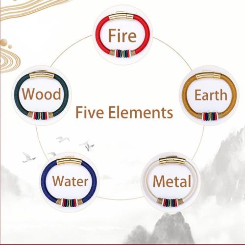 Tibetan Handmade King Kong Knot Five Elements Luck Bracelet Tibetan Handmade King Kong Knot Five Elements Luck Bracelet