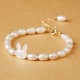 Natural Pearl Rabbit Sincerity Bracelet