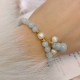 Natural Jade Pearl Gourd Prosperity Luck Bracelet Natural Jade Pearl Gourd Prosperity Luck Bracelet