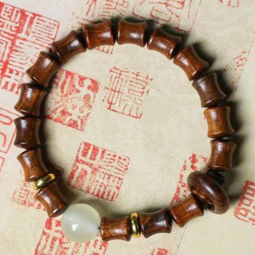 Ebony Green Sandalwood Black Rosewood Peace Bracelet Ebony Green Sandalwood Black Rosewood Peace Bracelet