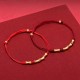 925 Silver Bamboo Design Protection Luck Braided Bracelet 925 Silver Bamboo Design Protection Luck Braided Bracelet