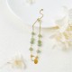 Hetian Jade 14K Gold Luck Beaded Bracelet