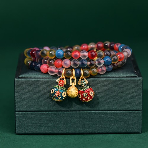 Candy Agate Gold Beast Strength Bracelet Candy Agate Gold Beast Strength Bracelet