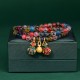 Candy Agate Gold Beast Strength Bracelet Candy Agate Gold Beast Strength Bracelet