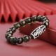 Tibetan Nine-Eye Dzi Bead Wealth Bracelet Tibetan Nine-Eye Dzi Bead Wealth Bracelet