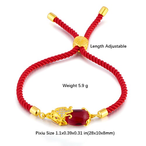 Wealth Attractor Red Agate Pixiu Bracelet Wealth Attractor Red Agate Pixiu Bracelet