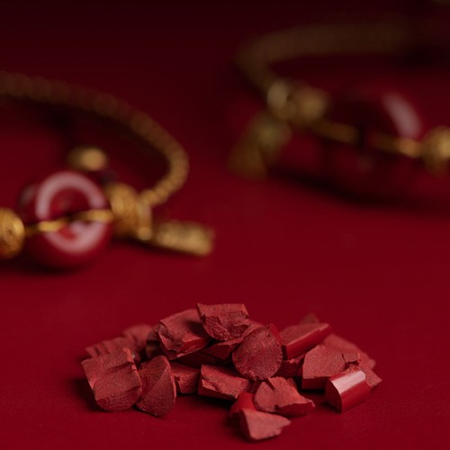 Cinnabar Fu Character Blessing Braided Bracelet Cinnabar Fu Character Blessing Braided Bracelet