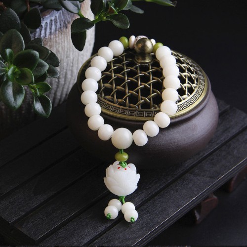 Lotus Bodhi Seed Luck Bracelet
