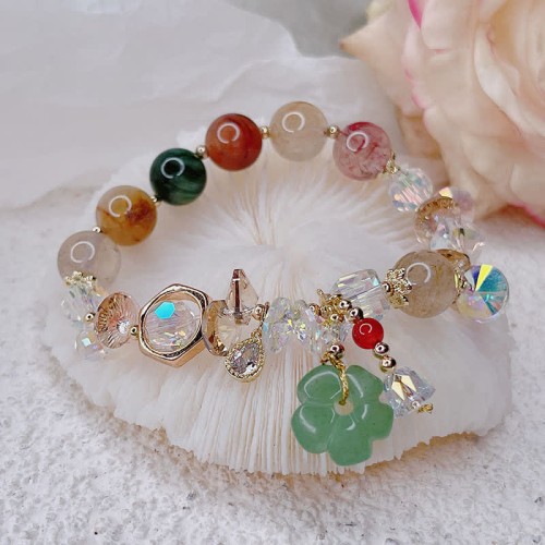 Colorful Gemstone Green Aventurine Luck Bracelet Colorful Gemstone Green Aventurine Luck Bracelet