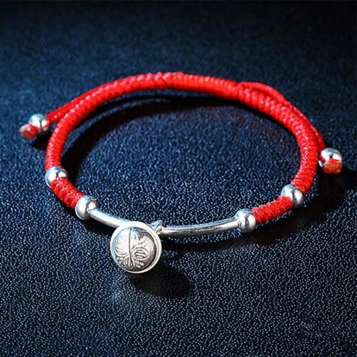 Feng Shui Lucky Red String Bell Bracelet Feng Shui Lucky Red String Bell Bracelet