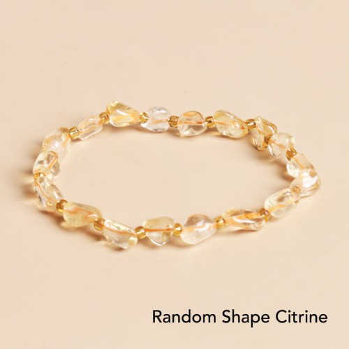 Irregular Shape Stone Crystal Meditation Balance Bracelet Irregular Shape Stone Crystal Meditation Balance Bracelet
