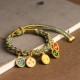 Tibetan Five God of Wealth Luck Braid Bracelet