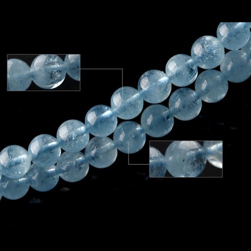 Natural Aquamarine Peace Healing Bracelet